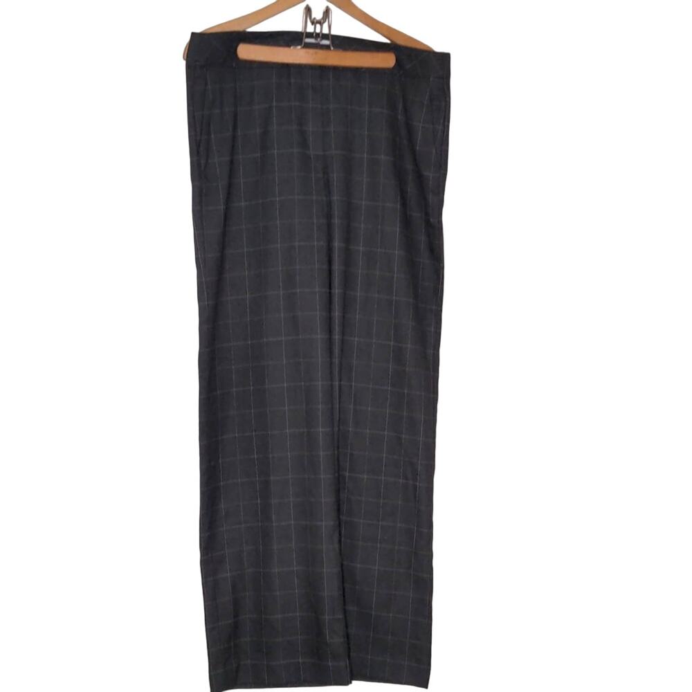J. Jill windowpane plaid ponte trousers‎ 167891